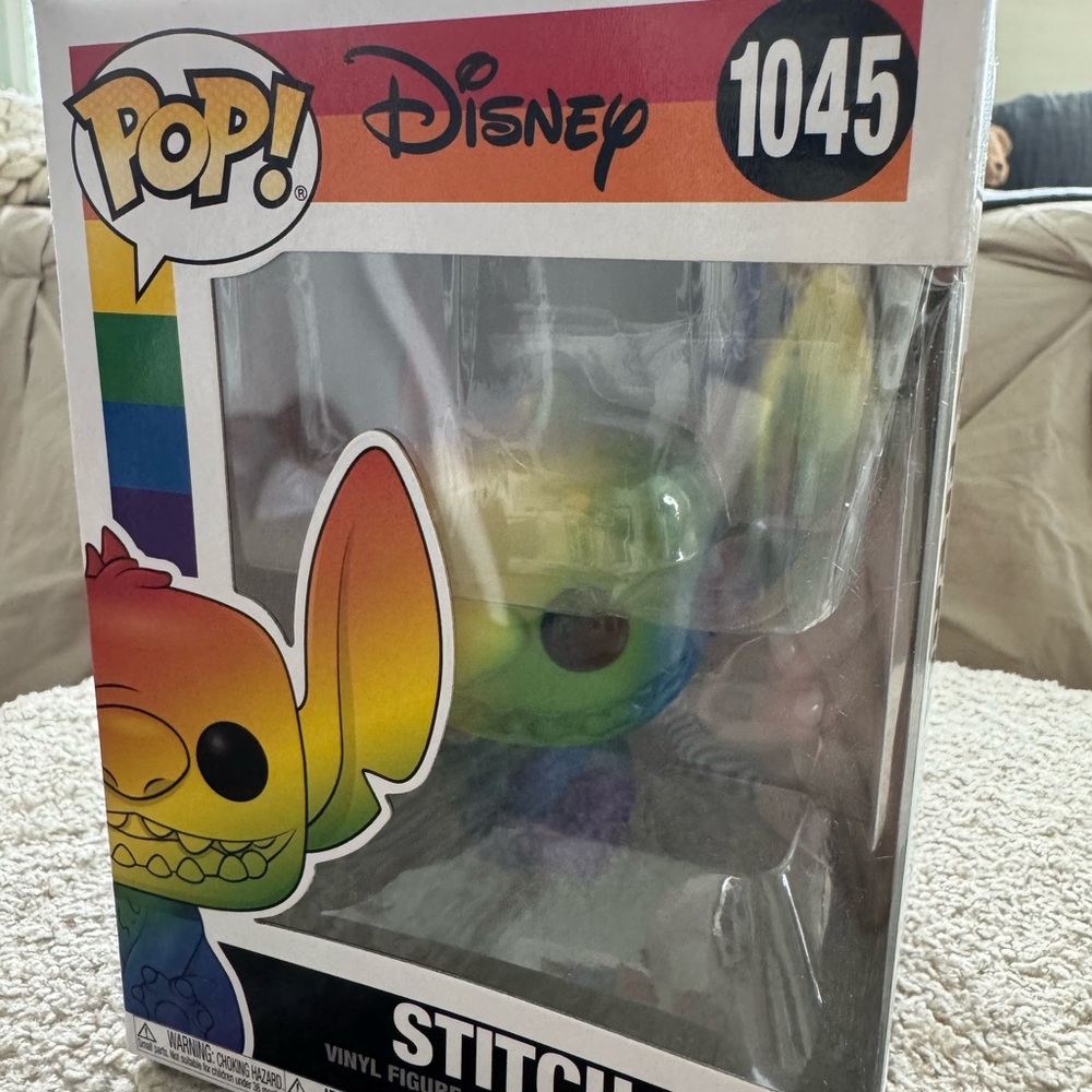 Funko Pop! Disney Stitch Rainbow Vinyl Figure